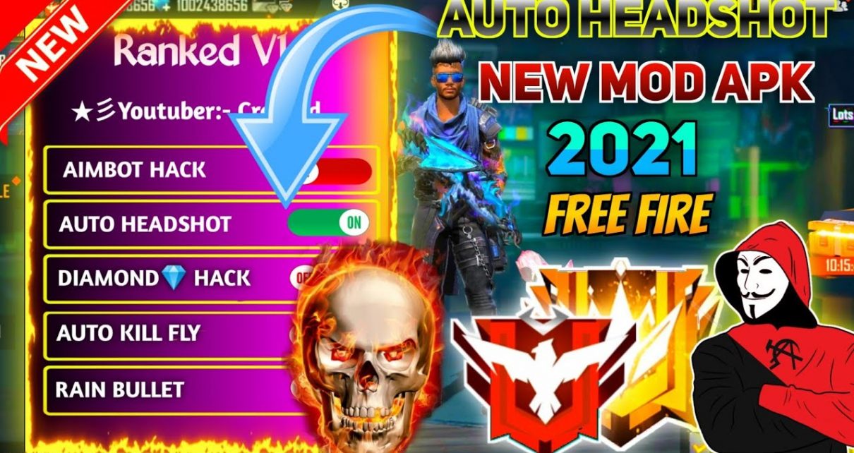 FREE FIRE HEADSHOT APP 2022, FREE FIRE DIAMONDS APP