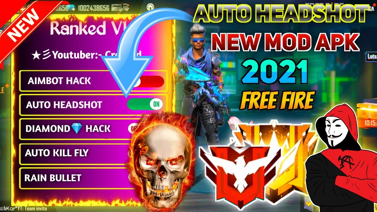 GARENA FREE FIRE – FREE FIRE AUTO HEADSHOT APP FREE FIRE MOD APK